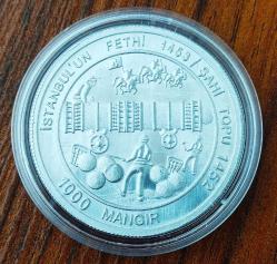 2024 Padişahlar Serisi Fatih Sultan Mehmet Han ((Şahi Topu Görselli)) 1000 Mangır Hatıra Para & Madalyon....