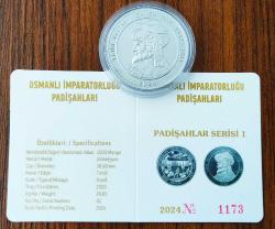 2024 Padişahlar Serisi Fatih Sultan Mehmet Han ((Şahi Topu Görselli)) 1000 Mangır Hatıra Para & Madalyon....