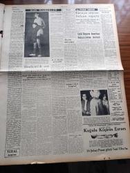 Yeni Ulus Gazetesi - Turkish Newspaper - 12 Şubat 1954 - seçim daireleri yazan Hüseyin Cahit Yalçın Başmakale - petrol kanunu hakkında - Celal Bayar'ın Amerikan petrolcülerine  teminatı - Muvaffak İşmen vefat etti fotoğraf - Berlin'de dünkü gizli oturum - son model gözlükleri teşhir eden mankenler fotoğraf - ilkokul öğretmenlerinin intibak kanunu mecliste görüşüldü - Kuzey Kore'ye yollanacak heyet - Max  Ball tasarısının sakat tarafları - burası sömürge değildir yazan Nihat Erim - ucuza kapatılan tütünlerimiz yazan Vedat Dicleli - Suudi Arabistan Amerika'dan yardım istemiyor - kahire'de Mısır milli takımı ile karşılaşacak olan Macar milli takımı Helsinki olimpiyatlarında takımımızı 7 bir yendiği maçtan evvel fotoğraf - Eskimolar çeviren Rahşan Ecevit Yazı Dizisi - adalete hürmet yazan Hıfzı Oğuz Bekata - Lord Simon'un muzipliği yazan Bülent Ecevit - Ankara'da cemiyet hayatı - tiyatro Lucia yazan Lütfi Ay - Galatasaray Beşiktaş Fenerbahçe Ankara'da dörtlü turnuvaya katılacaklar