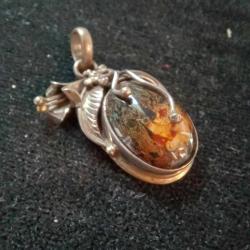 Gümüş Kolye Ucu Vintage