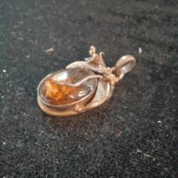 Gümüş Kolye Ucu Vintage