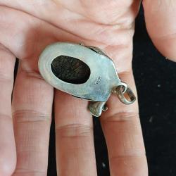 Gümüş Kolye Ucu Vintage