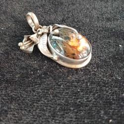 Gümüş Kolye Ucu Vintage