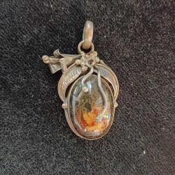 Gümüş Kolye Ucu Vintage