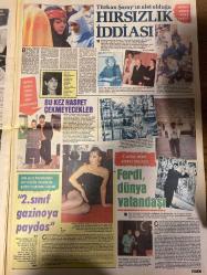 ŞEY HAFTALIK MAGAZİN GAZETESİ DOĞUM GÜNÜ HEDİYESİ  ( Turkish Newspaper ) - 1 HAZİRAN 1990 -TAM TAKIM 10 SAYFADIR -Hülya Avşar-Türkan Şoray-Nazan Şoray-Turan Çevik-Münevver Şoray-Serpil Çakmaklı-Sevim Egesoy-Seren Serengil-Perihan Savaş-Yılmaz Tarifer-Deniz Akbulut-Ferdi Özbeğen-Zerrin Özer-Zuhal Olcay-Haluk Bilginer-Ahmet Leventoğlu-Güler Akgül-Türkan Torumtay-Zeki Arslan-Atilla Manizade-Resam Öztürk-Harika Avcı-Emel Sayın-Nilüfer-Engin Cezzar-Nazmiye Demirel-Sümer Oral-Ünlü Büyüköngenç-Ahmet Kaya-Ruhi Su-Mine Mutlu-Gönül Yazar-Vahli Koç-Şehri Bayer-Vehbi Koç-Zehra Hatipoğlu-Gülden Erdal-Bercis Merova-Deniz Kurtaran-Zaher Sadıkoğlu-Serpil Çakmaklı reklam uğruna şöhretini yitirecek-Uğursuz nişan-Sibel’in annelik ızdırabı-İzmir’de aşk düellosu-Türkan Şoray’a kardeş kazığı-Ana kuzusu Seren-Doğum günündeki rezil konuk-Hırsızlık iddiası-2. sınıf gazinoya paydos-Ferdi dünya vatandaşı-Ürküten hırs-Bu rekor başka rekor-Yaptığınız işten keyif almak çok önemli-Türkan Torumtay’dan son dönem resim
