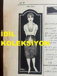 Osmanlıca Akbaba Mizah Dergisi-Gazetesi, Orijinal Dönem Basım, (Ottoman Magazine-Newspaper) - 27 Ekim 1924 - Sayı: 198 - Rumi: 27 Teşrin-i Evvel 1340 - Karikatürist Ramiz (Gökçe)'in Çalışması: 