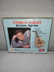 Cd Coşkun Sabah beni unutma aşığım sana albümü. Orijinal 1990 Pembe bandrollü dönem baskı albüm. Disk 10 üzerinden 9 sorunsuz çalışıyor koleksiyonluk