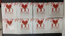 100 AŞK ŞARKISI * SEZEN AKSU * TARKAN * MODEL * ZAKKUM * NİLÜFER * ŞEBNEM FERAH VE DİĞER * 8 CD