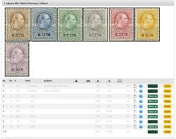 1873 Avusturya Macaristan İmparatorluğu Telgraf pulu- 1. Seri litography 50 kron Specimen damgasız şarniyerli yüksek katalog değeri