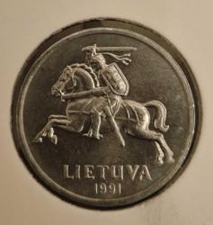 LİTVANYA 1 CENTAS 1991