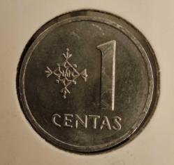 LİTVANYA 1 CENTAS 1991