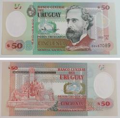URUGUAY 50 PESO A ÇİL