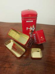 Kırmızı Londra Ürünleri Seti