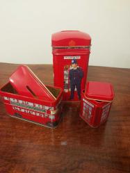 Kırmızı Londra Ürünleri Seti