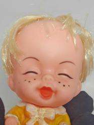 Vintage Moody Cuties Bebek Gülen Kauçuk Oyuncak - Haliyle