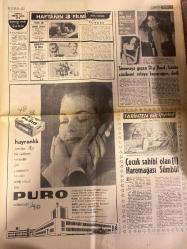 HAFTA SONU GAZETESİ DOĞUM GÜNÜ HEDİYESİ  ( Turkish Newspaper ) - 14 ARALIK 1967 -TAM TAKIM 10 SAYFADIR - Yeni çıkan plaklar listesi -Nilüfer Koçyiğit-Fatma Girik-Pervin Par-Nurhan Nur-Suzan Avcı-Timur Selçuk-Yılmaz Güney-Nebahat Çehre-Zeki Müren-Sevim Tuna-Behiye Aksoy-Güzin Erdem-Müjdat Gezen-Hayriye Mutlu-Nesrin Sipahi-Hülya Süer-Ayşe Pekkan-Ruhi Su-Ada Pınar-Ayşe Yüce-Hülya Canan-Nesrin Sipahi-Mevhibe İnönü-Sophia Loren-Ira Fürstenberg-Juanito-Antonio De Ronde-Metin Ersoy-Zeynep-Fatoş Balkır-Ümit Güven-Aysun Ercan-Vedat Güleç-Ajda Pekkan-Neriman Köksal-Peri Han-Margaret Lee-Robert Stack-Peter Sellers-Arnhi Nihad-Zeki Müren-Ümit Yaşar-Tanju Okan-Fikret Hakan-Altem Bürsin-Tilven Balkan-Altem Ebru-Güner Sümer-A. Feray-Gazanfer Özcan-Mevhibe İnönü-Hikmet Dedeoğlu-Genç kızlara çeyiz dağıtıyoruz-Kadın artistler sinemadan uzaklaşıyor-Timur Selçuk Avrupa’da 40 kişilik orkestra idare edecek-Yılmaz Güney Nebahat Çehre ile barışmak için 30 bin liralık elbise aldı-Çirkin Kral barışma şerefine Ç