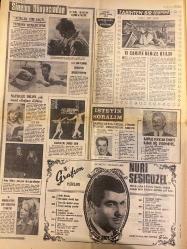 HAFTA SONU GAZETESİ DOĞUM GÜNÜ HEDİYESİ  ( Turkish Newspaper ) - 15 MAYIS 1969 -TAM TAKIM 12 SAYFADIR - Nesrin Sipahi-Cüneyt Arkın-Fatma Girik-Zeki Müren-Mine Mutlu-Safiye Ayla-Ediz Hun-Hülya Koçyiğit-Ajda Pekkan-Aydın Gün-Nevin Pere Aydan-Selma Güneri-Yusuf Sezgin-Aralay Aslan-Belgin Doruk-Johnny Hallyday-Sylvie Vartan-Selda Alkor-Semra Atlay-Fikret Hakan-Gamze Öz-Metin Ersoy-Sevim Çağlayan-Yılmaz Güney-Verda Sümer-Nil Sayar-Kerem Güney-Rıza Konya-Nesrin Sipahi-Serap Mutlu-Alev Işıl-Burhan Atalay-Recep Birgit-Gülşin Dalaman-Gönül Yazar-Safiye Ayla-Sağlık köşesi yazar E. İrmak-Gülsen Bingöl-Taner Diler-Mary Hopkine-E. Humperdinck-Lulu-Gülsün Suna-Fevzi Sunay-Sevim Tuna-Sevda Aydan-Efgan Efekan-Sevda Alpay-Erkan Yolaç-Başar Tamer-Serpil Örümcer-Orhan Günşıray-Tacettin Uygun-Gülsen Kıyak-Saime Üsmen-Göksel Arsoy-Asuman Gevikalp-Mesut Çift-Nurhan Özkul-Ardan Tümer-Ayla Ersoy-Tijen İnaltong Artistlerin vergi durumları için maliye soruşturma açtı-Mine Mutlu’nun aşkı ölüme sebep oldu-Safiye