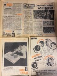 HAFTA SONU GAZETESİ DOĞUM GÜNÜ HEDİYESİ  ( Turkish Newspaper ) - 5 HAZİRAN 1969 -TAM TAKIM 12 SAYFADIR -Yeni Çıkan Plaklar Listesi -Necla İz-Ayşecik-Zaliha-Lale Belkıs-İbrahim Solmaz-Selma Güneri-Gülsün Kamu-Müjden Tanrık-Yalçın Ateş-Ömer Göksel-Fatma Girik-Halil Aksoy-Selim-Ediz Hun-Cüneyt Arkın-Öztürk Serengil-Serpil Örümcer-Türkan Şoray-Yılmaz Güney-Cansel-Elçin-Selçuk Ural-Müjde Ar-Selda Alkor-Ahmet Sezgin-Durul Gence-Okan Dinçer-Müjgan Tanrıkulu-Mediha Demirkıran-Mustafa Sağyaşar-Fatma Tülek-Mürüvvet Kekilli-Necla Çetiner-Mualla Omay-İbrahim Özoral-Münir Şefik-Nazif Girgin-Müjeyyen Senar-Metin Ersoy-Müjgan Ercan-Sadi Ünver-Muzaffer Hepgüler-Zeki Müren-Safiye Filiz-Gönül Öner-Nusret Ergül-Ahmet Döner-Sayra Orkan-Necla İz’in hatıraları-Ayşecik tedavi için Amerika’ya gidiyor-Zaliha ile Lale Belkıs kavga etti-Gülsün Kamu’ya kocası iki milyonluk villa hediye etti-Fatma Girik gizlice beyaz perdeye döndü-Selma Güneri de artık şarkı söyleyecek-İran’a müzisyen akını başlıyor-Antalya Film F