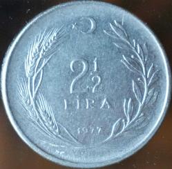 1977 Tedavül 2.5 Lira