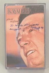 Kayahan Gönül Sayfam Kaset (Orijnal Dönem Baskı Kaset) Kartonette Yazı Mevcut