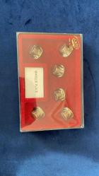 CADO Paris Vintage “Marque-Place” 6’lı Masa İsimliği Seti (Made in France)