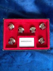 CADO Paris Vintage “Marque-Place” 6’lı Masa İsimliği Seti (Made in France)