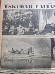 Ulus Gazetesi - Turkish Newspaper - 4 Mart 1958 - Büyük Millet meclisi'ndeki dövüş yazan Yakup Kadri Karaosmanoğlu Başmakale - Üsküdar vapuru kurbanlarının cenazeleri hazin bir törenle kaldırıldı fotoğraf - batık Üsküdar vapuru çıkarılacak - niçin facia - Kurtuluş yıldönümleri dolayısıyla radyodan konuşma yapılıyor mu - Üsküdar vapurunda  otobüsü kaçırdığı için görevine yetişemeyerek kurtulan Muzaffer Kılıçarslan fotoğraf - Üsküdar vapuru faciasının olacağı önceden belli miydi - üsküdar'dan Dün 23 ceset daha çıkarıldı - Ankara profesyonel Ligi'nde şampiyon takım bu hafta belli oluyor - Ulus Gazetesi 2 ay kapatılacak - Hüseyin Nail Kubalı üniversitede - Karapürçek yazan M. Sunullah Arısoy Yazı Dizisi - hem davacı hem Savcı hem de yargıç yazan Bülent Ecevit - Yapı Kredi Ankara Hacı Bayram şubesi 3 Mart 1958'de hizmete girdi - Ankara'da 24 saat sinema tiyatro programı - basından özetler - Üsküdar faciası fotoğrafları - bir gün önce yeri tespit edilen batık Üsküdar'a dalgıçlar indiriliyor