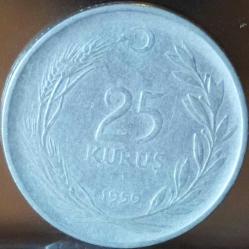 1959 Tedavül 25 Kuruş