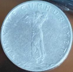 1961 Tedavül 25 Kuruş