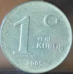 2005 Tedavül 1 Yeni Kuruş