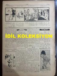 Osmanlıca Akbaba Mizah Dergisi-Gazetesi, Orijinal Dönem Basım, (Ottoman Magazine-Newspaper) - 22 Mayıs 1924 - Sayı: 153 - Rumi: 22 Mayıs 1340 - Hicri: 19 Şevval 1342 - Laklakiyat: Bu Yaz da Böyle Geçecek! Firari Ermeniler Meselesinin Manasızlığına Dair - Zamane Bilmeceleri - Cemal Nadir Güler'in Karikatürü: Ermeni Zenginleri Sızdırılırken - Fıkralar: Olimpiyatçıların Yemini: Olimpiyatta İcra Edilecek Sporcular Yemini için Bizimkiler Galatasaray'dan Leblebi Mehmet'i İntihap Etmişlerdir - İkdam Gazetesi Sahibi Ahmet Cevdet Bey'in İleri Gazetesi Sahibi Celal Nuri Bey'e Teklifi - Küçük Hikaye: 