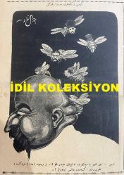 Osmanlıca Akbaba Mizah Dergisi-Gazetesi, Orijinal Dönem Basım, (Ottoman Magazine-Newspaper) - 22 Mayıs 1924 - Sayı: 153 - Rumi: 22 Mayıs 1340 - Hicri: 19 Şevval 1342 - Laklakiyat: Bu Yaz da Böyle Geçecek! Firari Ermeniler Meselesinin Manasızlığına Dair - Zamane Bilmeceleri - Cemal Nadir Güler'in Karikatürü: Ermeni Zenginleri Sızdırılırken - Fıkralar: Olimpiyatçıların Yemini: Olimpiyatta İcra Edilecek Sporcular Yemini için Bizimkiler Galatasaray'dan Leblebi Mehmet'i İntihap Etmişlerdir - İkdam Gazetesi Sahibi Ahmet Cevdet Bey'in İleri Gazetesi Sahibi Celal Nuri Bey'e Teklifi - Küçük Hikaye: 
