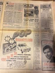 HAFTA SONU GAZETESİ DOĞUM GÜNÜ HEDİYESİ  ( Turkish Newspaper ) - 17 TEMMUZ 1969 -TAM TAKIM 10 SAYFADIR - Yeni Çıkan Plaklar Listesi - Orhan Şener-Tanju Gürsu-Türkan Şoray-Sevim Çağlayan-Feridun Çölgeçen-Hülya Koçyiğit-Engin Çağlar-Zeki Müren-Nebahat Çehre-Demir-Ayşe Pekin-Yusuf Nalkesen-Fatma Girik-Beniye Aksoy-Tülin Elgin-Yaşar Özel-Oktay Tem-Sevinç Pekin-Ayhan Işık-Ferda Ferdağ-Avni Anıl-Sadi Hoşses-Muzaffer Sökmen-Saad Hoşses-Nil Sayar-Sevgi Sun-Gülen Akalın-Sevtap Yurdunur-Ruhan Deniz-Tayfun-Kerem Güney-Ediz Onay-Saadet Sun-Aris San-Veronika-Buziki Erol-Sadun Aksüt-Yurdanuş-Erişleş Goncaşin-Safiye Ayla-Şengülen-Besim Hoşses-Nevzat Yalçın-Mualla Mukadder-Gönül Seval-Saime Gül-Melek Göksel-Suat Aydın-Müjdat Şükrü-Şükrü Yalman-Cavit Endoğdu-Fikri Bengi-Şükriye Anday-Müslim Çelik-Aliye Kalfa-Ahmet Ayhan-Sabahat Arslan-Fahri Aslan-Cahit Ençoldu-Ayşe Dürer-Nejat Akın-Tayfur Yudagm-Süheyl Karalı-Orhan Çelik-Hüseyin Arslan-Türkan Demirel-Hamide Ataman-Orhan Çelik-Hüseyin Arslan-Güner Kalfa