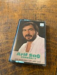 ARİF SAĞ KONSERİ 2 - İŞTE BAĞLAMA İŞTE ARİF SAĞ - KASET