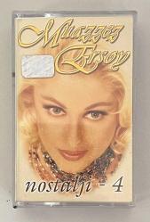 Muazzez Ersoy Nostalji 4 Kaset (Orijnal Dönem Baskı Kaset)