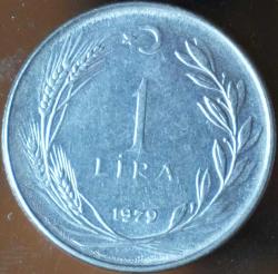 1979 Tedavül 1 Lira