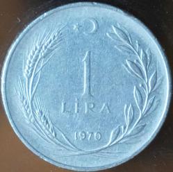1970 Tedavül 1 Lira