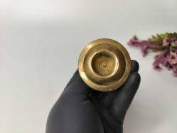 Sürmedan - Eskilerden Sürmelik - Makyaj Sürme Kutusu - Şişesi - Pirinç Sürmedan - Büyük Boy Gold - KK