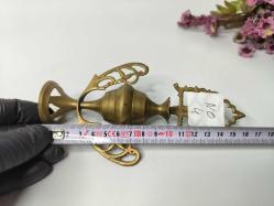 Sürmedan - Eskilerden Sürmelik - Makyaj Sürme Kutusu - Şişesi - Pirinç Sürmedan - Büyük Boy Gold - NO4