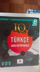 Paraf yayınları 8 SINIF Türkçe IQ Soru Kütüphanesi