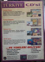 TÜRKİYE CD' si TÜRKİYE''Yİ Adım Adım Dolaşın .Dağlar ,Ovalar,Akarsular 1990 LI Yıllar Üretim