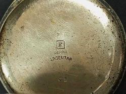 Antika Nadir 1800'ler Fransız Depose Osmanlı Gümüş Cep Saati