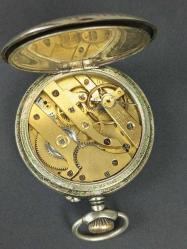 Antika Nadir 1800'ler Fransız Depose Osmanlı Gümüş Cep Saati