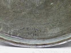 Antika Ermeni Keşişyan Ailesine Ait Bakır Tepsi - Sini