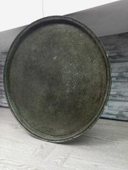 Antika Ermeni Keşişyan Ailesine Ait Bakır Tepsi - Sini