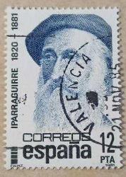 1981 İspanya Pulu - Jose Maria Iparraguirre'nin 100. Yıldönümü