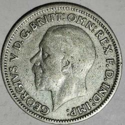 İNGİLTERE  1931  6  PENCE   GÜMÜŞ  2,83  GRAM