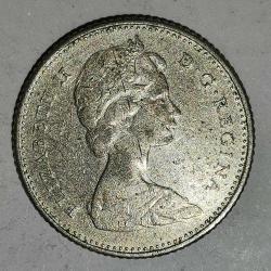KANADA  1968  10 CENT    GÜMÜŞ  2,33  GRAM