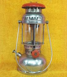 SWEDEN OPTIMUS 200 P , ANTİKA NİKELAJLI PİRİNÇ KASA POMPALI GAZ LAMBASI FENER