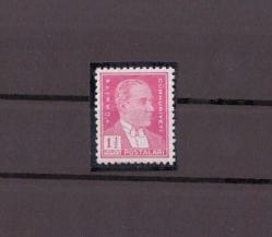 1941 1 1/2 k Atatürk Posta Pulu Mnh Lüks Tam Seri   ---TC52